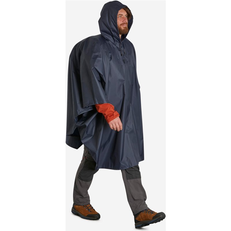 Poncho Regencape 30 L Trekking - MT100 blau