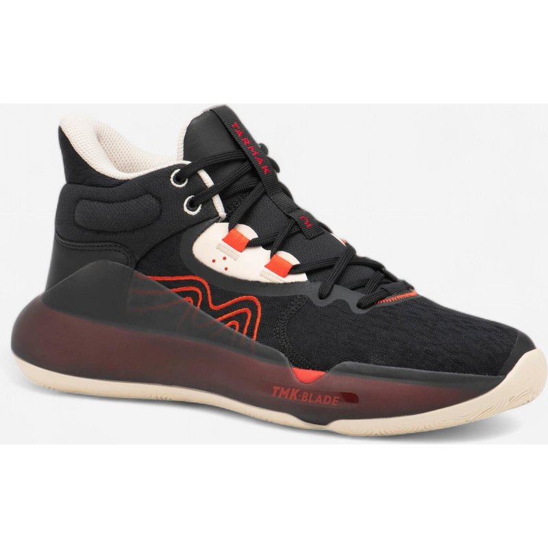 Damen/Herren Basketball Schuhe hoch - SE 500 High schwarz