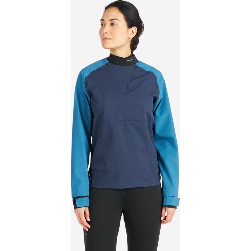 Spraytop Segeln/Kajak Damen winddicht 500 blau