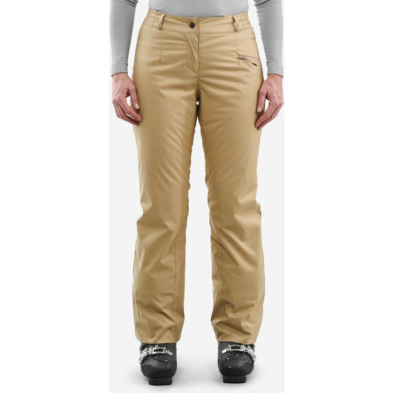 Skihose Damen warm - 100 beige