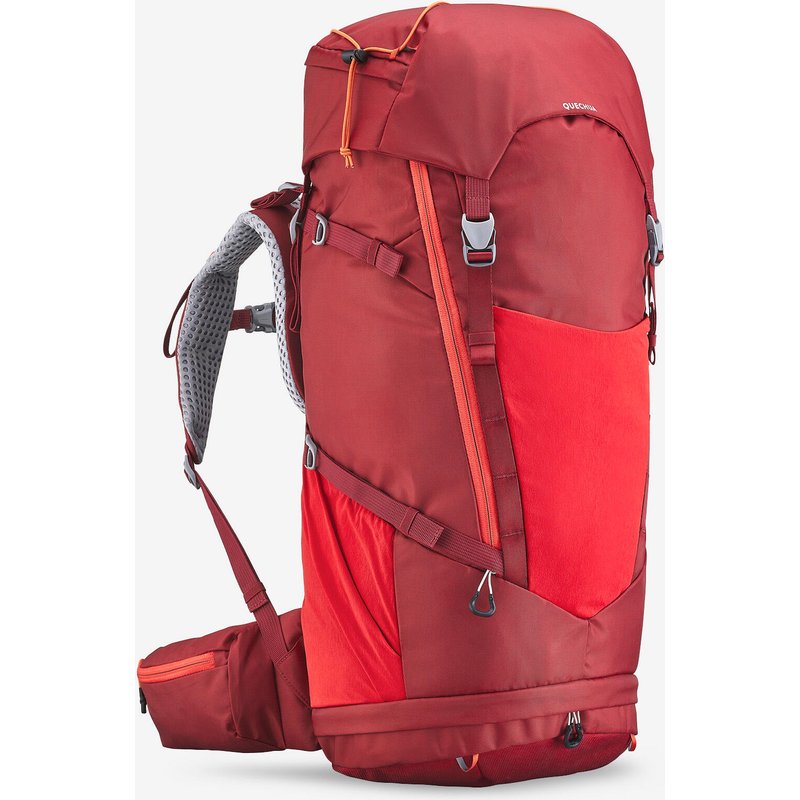 Wanderrucksack Kinder Trekking Wandern -MH500 40+10 L rot