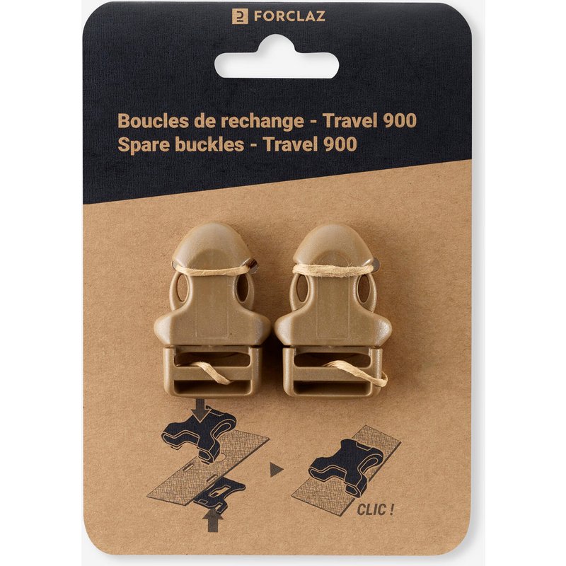 Ersatz-Schnalle Reiserucksack - Travel 900 braun