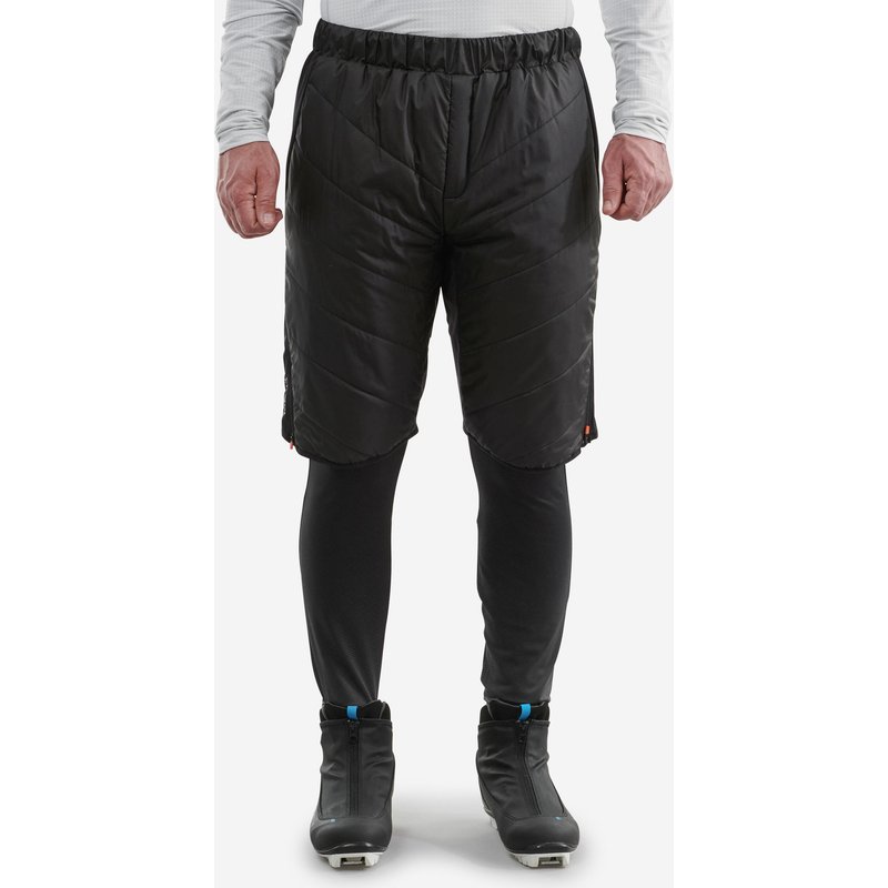 Langlaufshorts Herren warm - XC S 500 schwarz