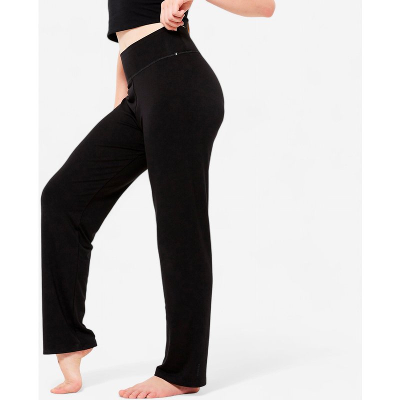 Tanzhose Mädchen gerade fließend Modern Dance - schwarz