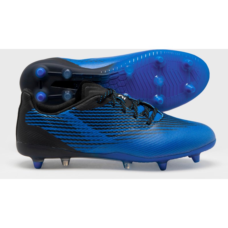 Herren Rugby Stollenschuhe FG - Score R500 blau/schwarz