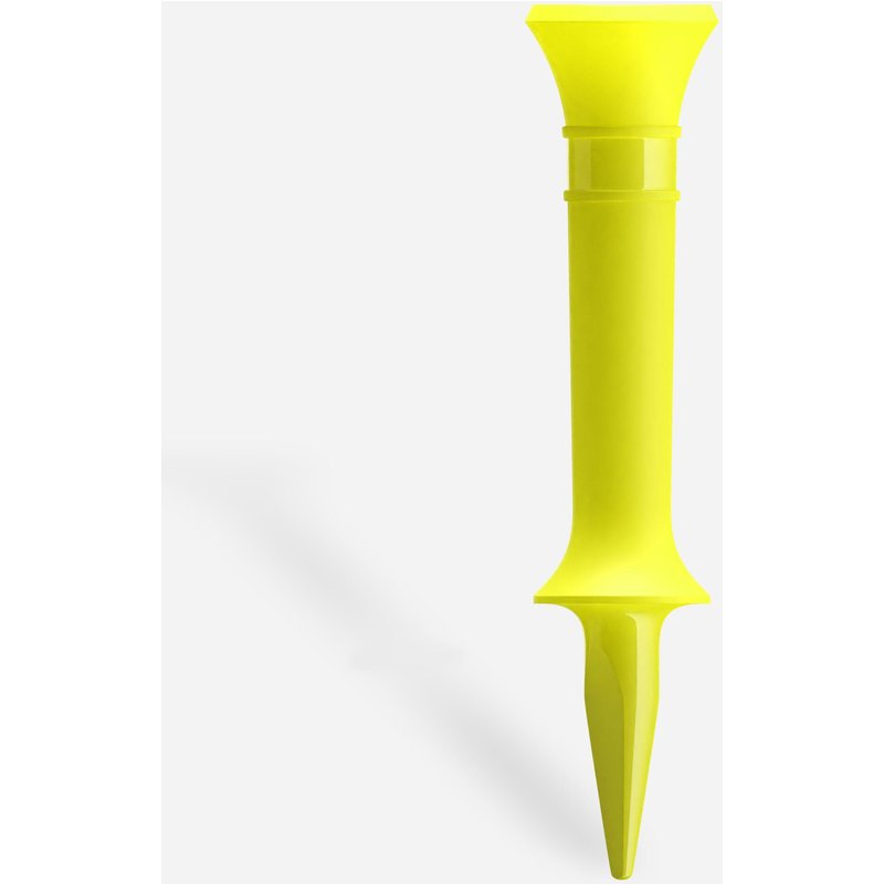 Golf Tees Kunststoff abgestuft 40 mm 10 Stück gelb