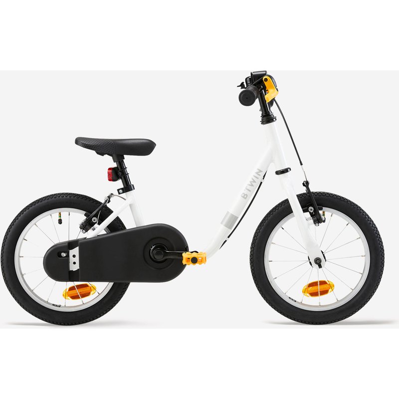 Kinderfahrrad 14 Zoll Discover 100 weiss