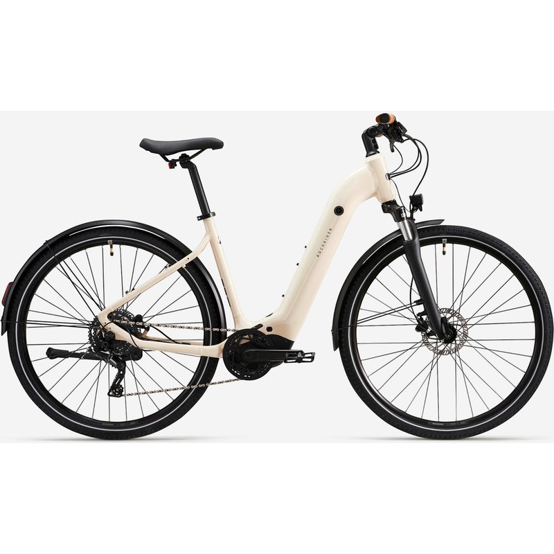 E-Bike SUV Trekking 28 Zoll e-actv 500 LF niedriger Einstieg Yamaha beige