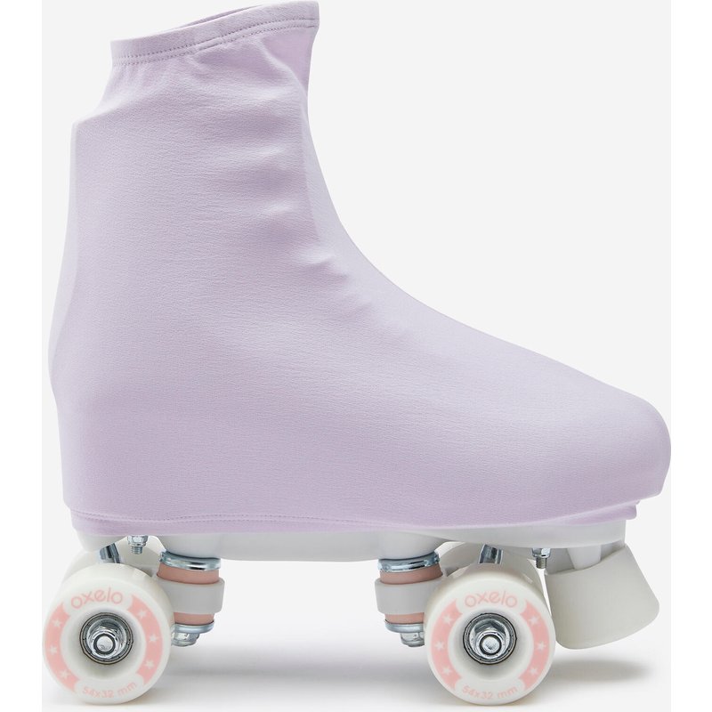 Eiskunstlauf-Schlittschuhüberzieher - violett
