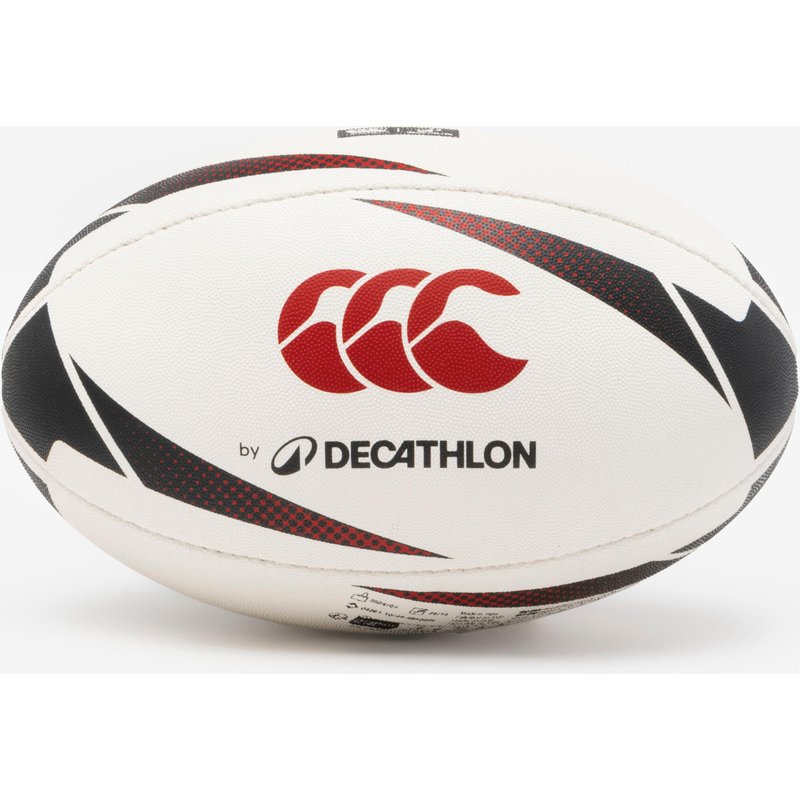 Rugbyball Größe 3 Trainingsball - DECATHLON X Canterbury schwarz