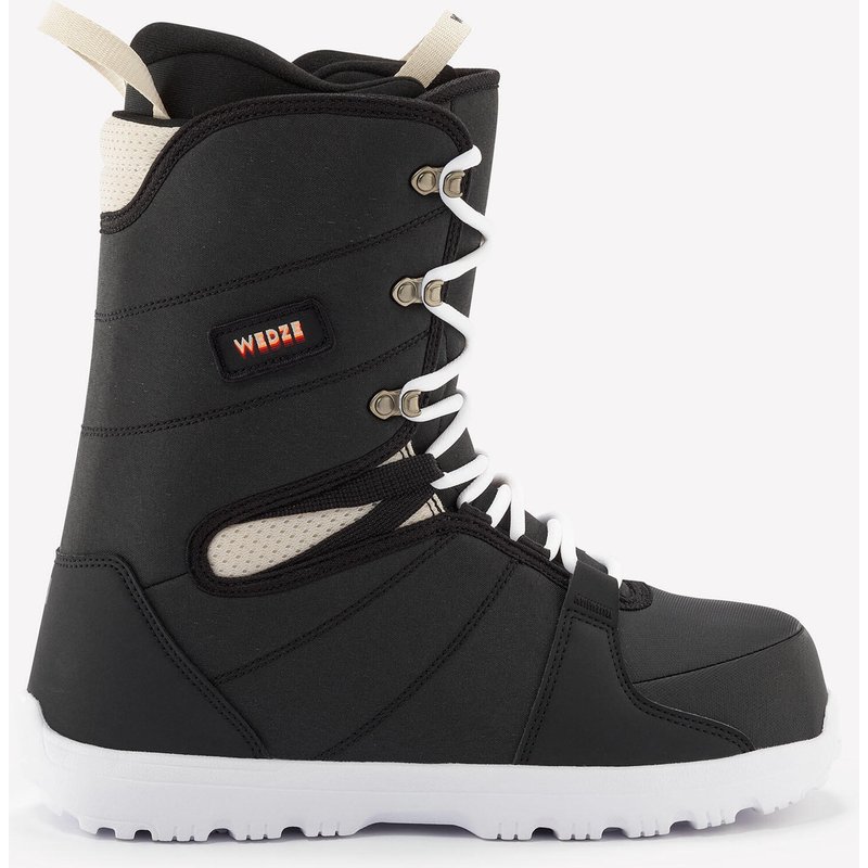 Snowboardschuhe Herren weich bequem - SNB100 schwarz