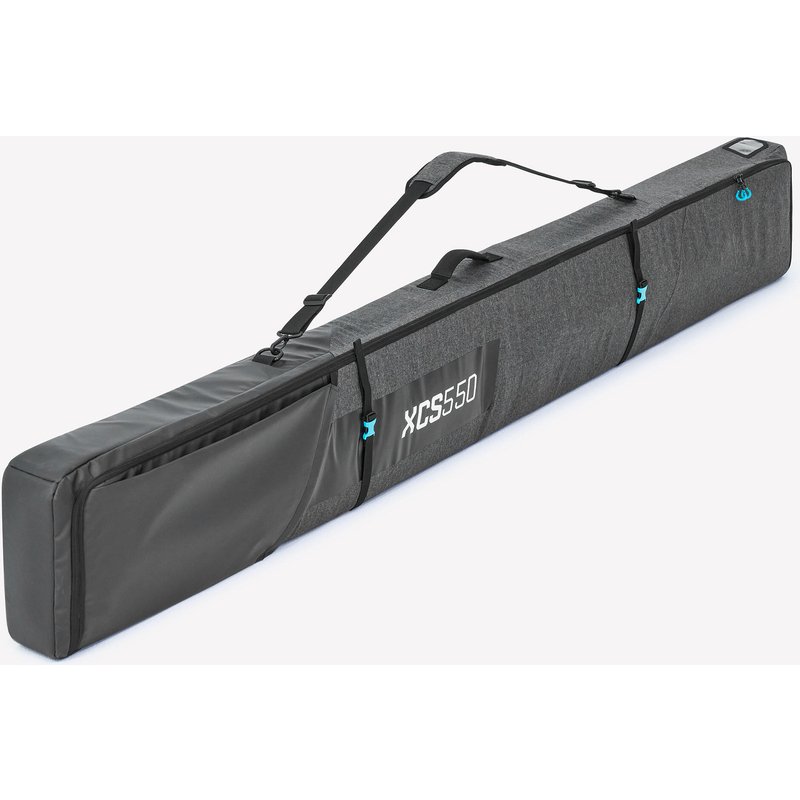 Skitasche Langlauf Erwachsene Coverbag 500 - grau