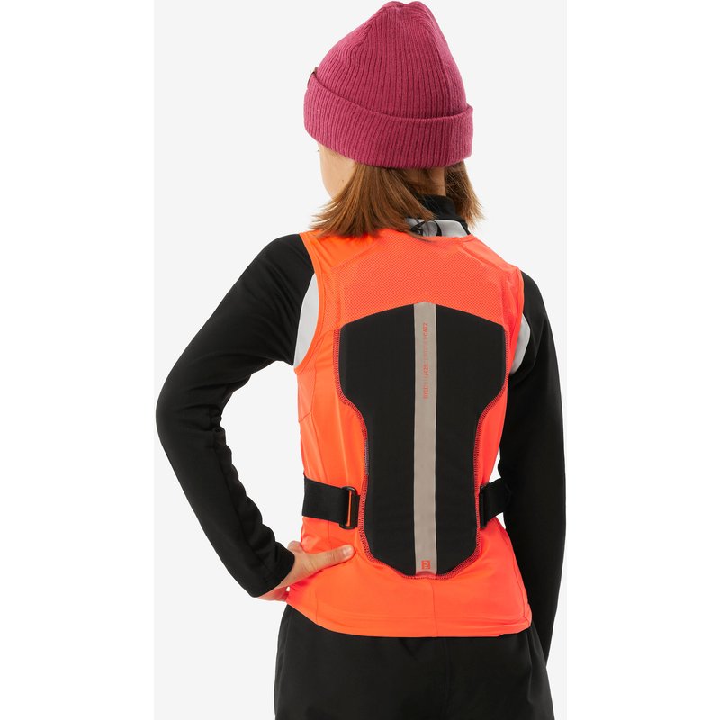 Rückenprotektor Kinder MTB Ski Snowboard - DBCK 900 orange