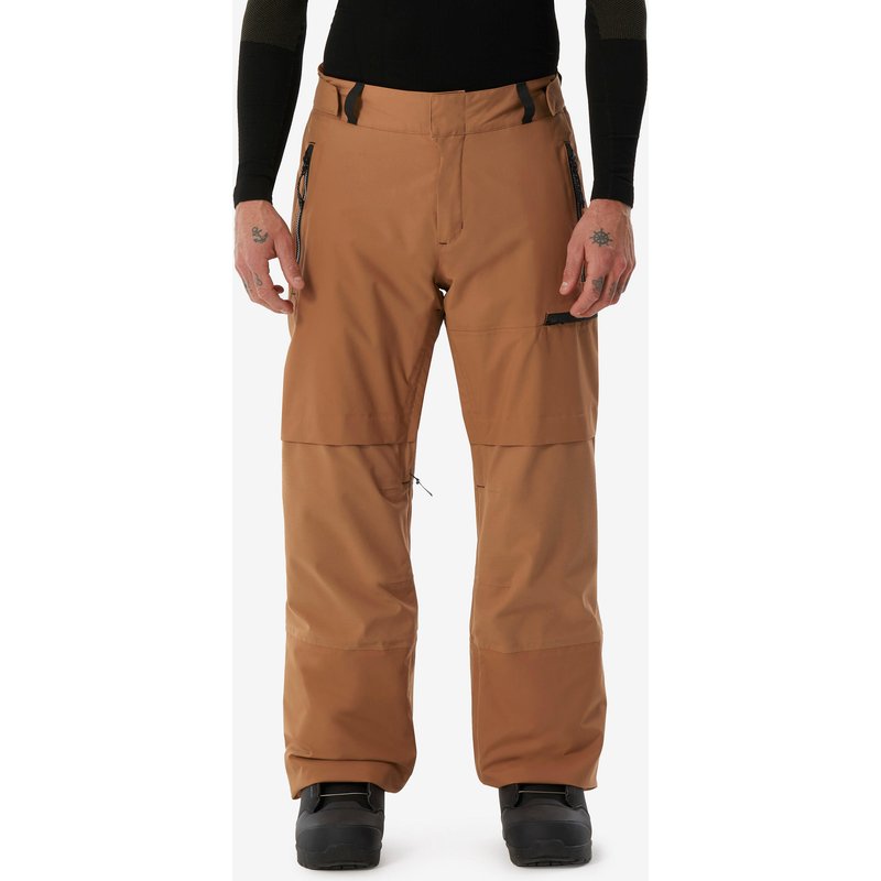 Snowboardhose Skihose Erwachsene warm wasserdicht - SNB 500 camel