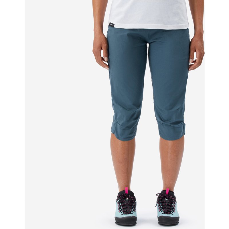 Damen 3/4 Kletterhose - Vertika grau