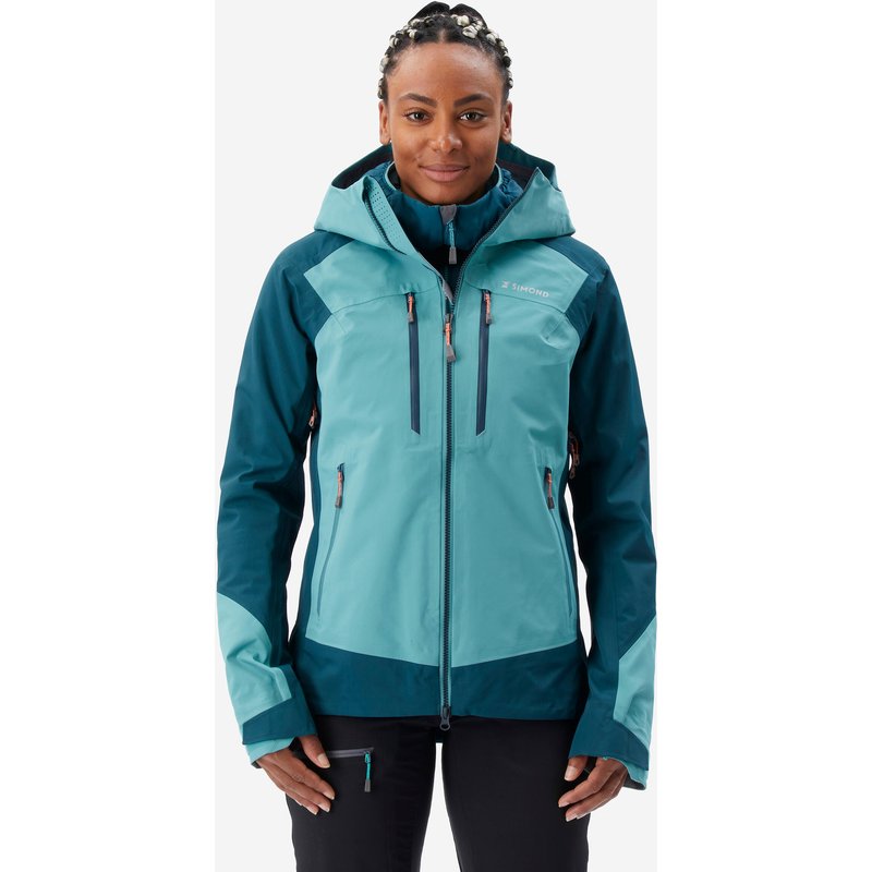 Damen Regenjacke wasserdicht ‒ Ice blau