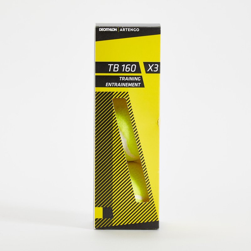 Tennisbälle - TB160 ×3 gelb