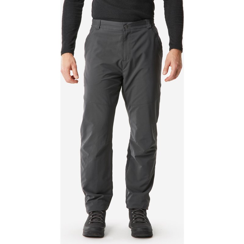 Wanderhose Herren warm wasserabweisend - NH100 grau