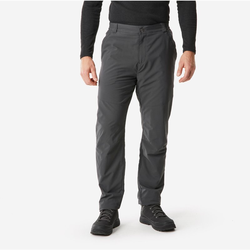 Wanderhose Herren warm wasserabweisend - NH100 grau