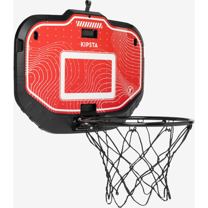 Mini Basketballkorb mobil Wandbefestigung - K900 rot