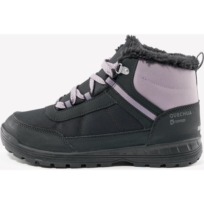 Winterschuhe Kinder Gr. 35–38 Schnürung warm wasserdicht Winterwandern - SH100