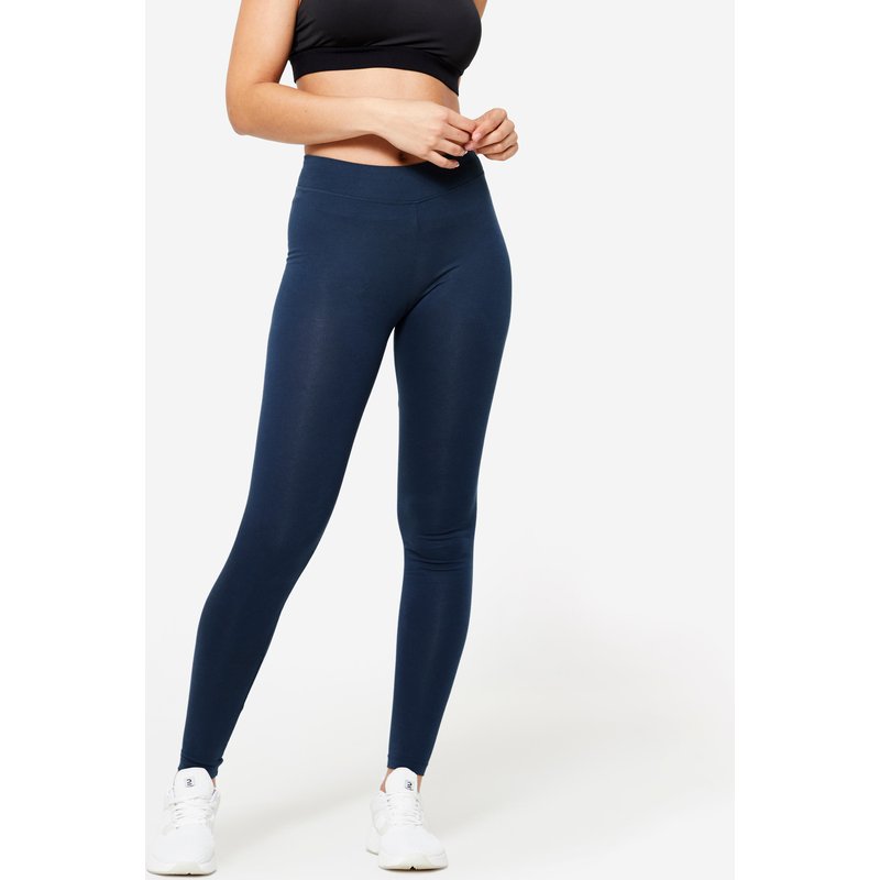 Legging Damen slim - 500 Fit+ blau