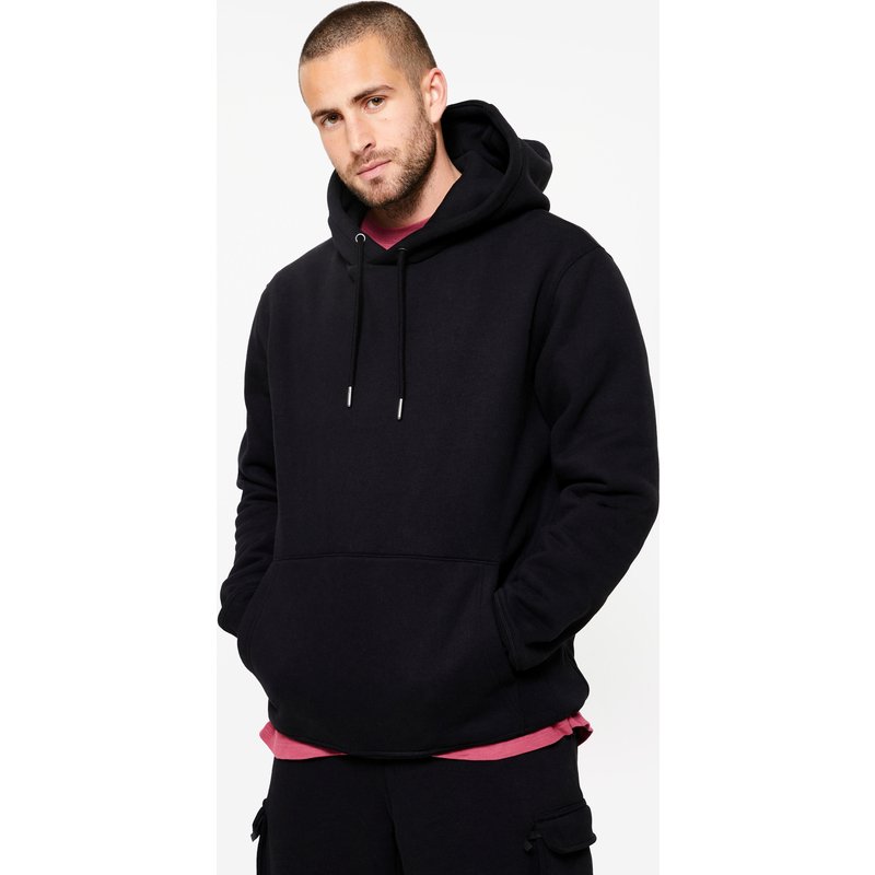 Hoodie Herren - schwarz