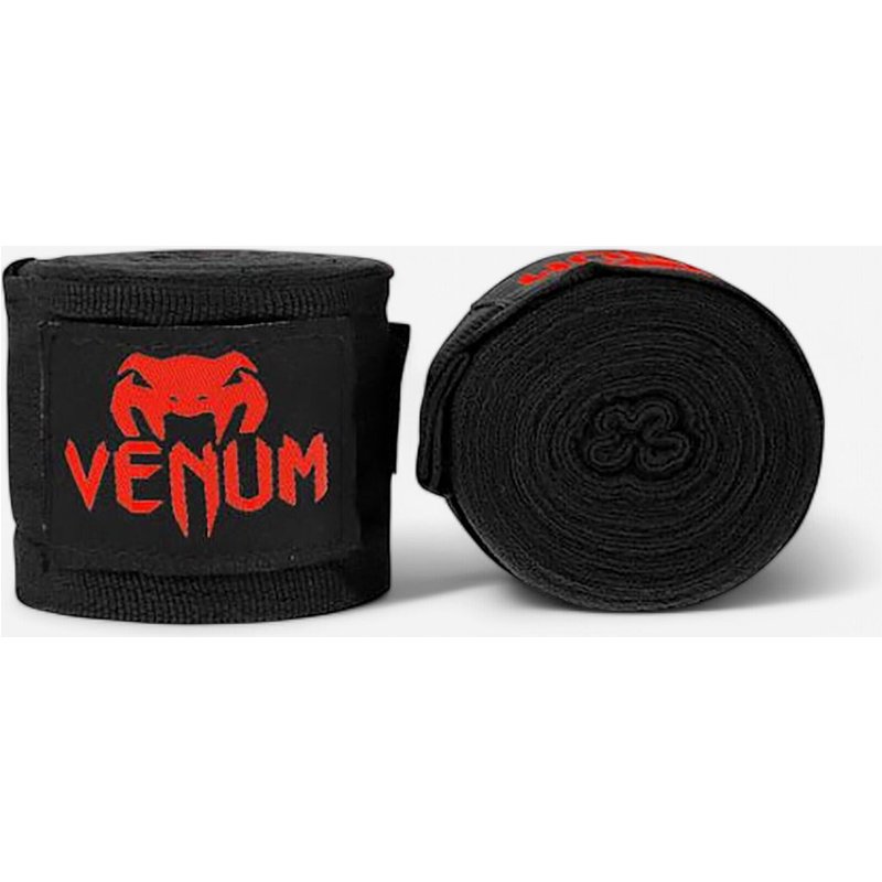 Boxbandagen Venum schwarz/rot