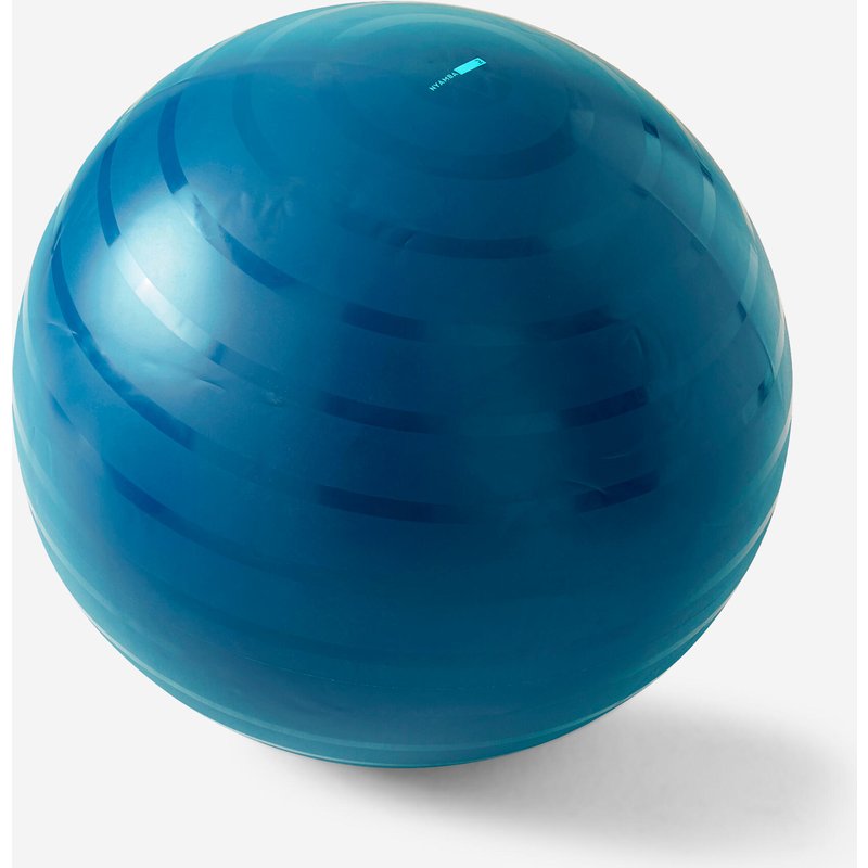 Gymnastikball robust Größe 3 / 75 cm - blau
