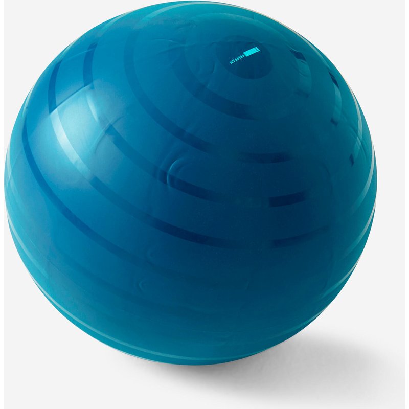 Gymnastikball robust Größe 2 / 65 cm - blau
