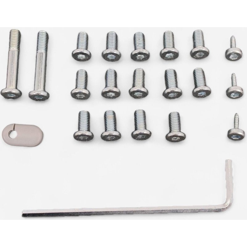 Schraubenset silber - Ersatzteil für Walkingband W900B