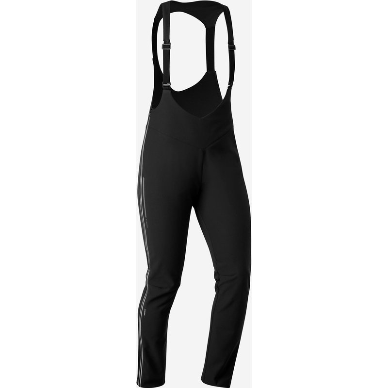 Langlaufhose Latzhose Überhose Damen - 900 schwarz