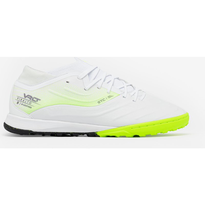 Fußball Multinockenschuhe Premium Leder TF - VIRALTO IV weiß