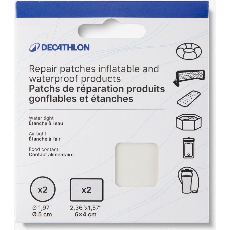 Reparaturflicken für aufblasbare oder wasserdichte Produkte - transparent