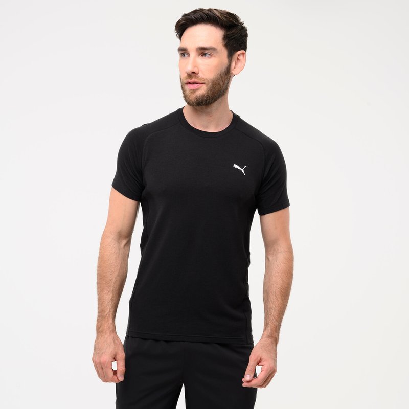 PUMA T-Shirt Herren - Active schwarz