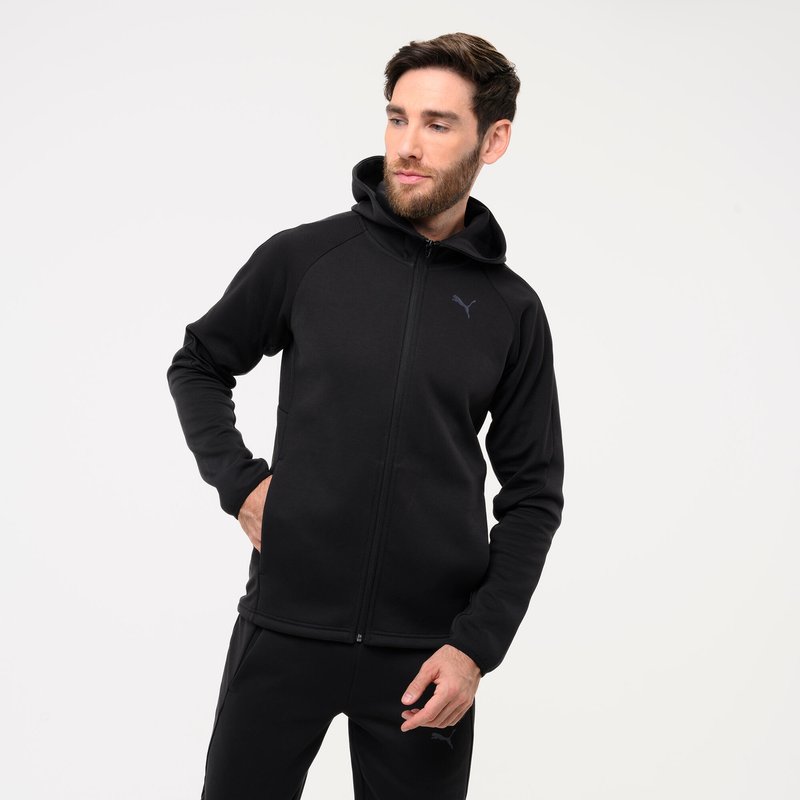 Puma Kapuzenjacke Herren - Active schwarz
