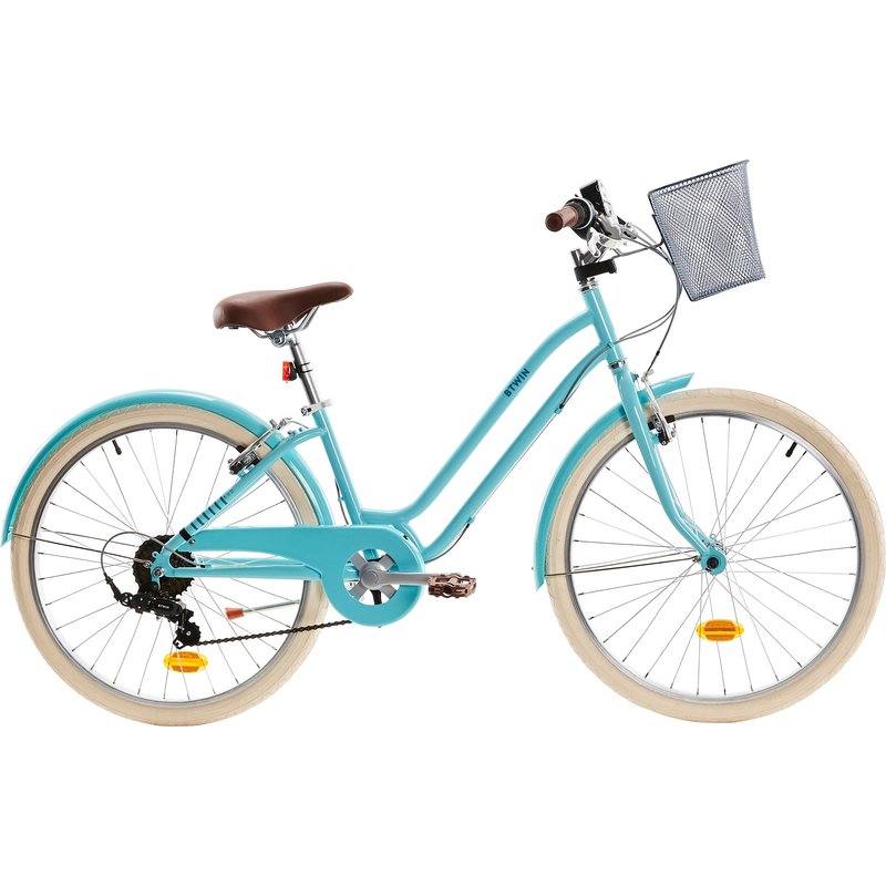 Kinderfahrrad 24 Zoll Elops 500 mint