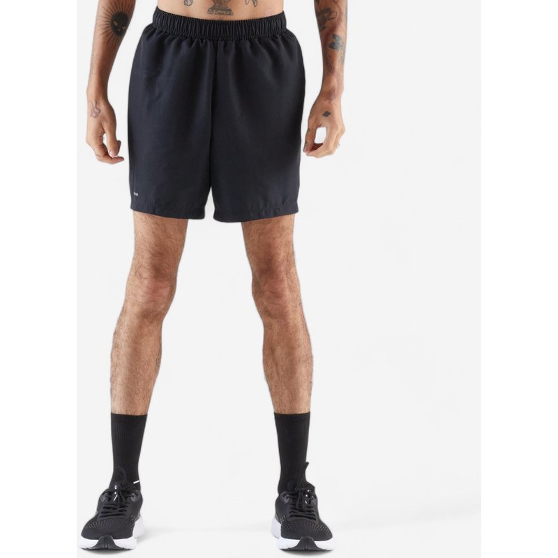 Laufshorts Herren - Run 100 schwarz
