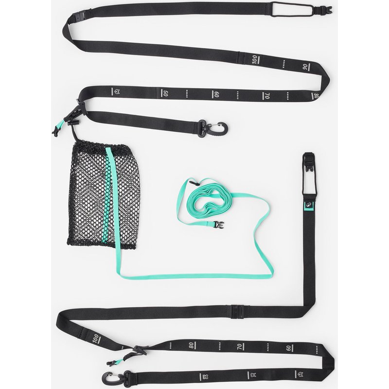 Trampolinspiel Gummiband Hochsprung