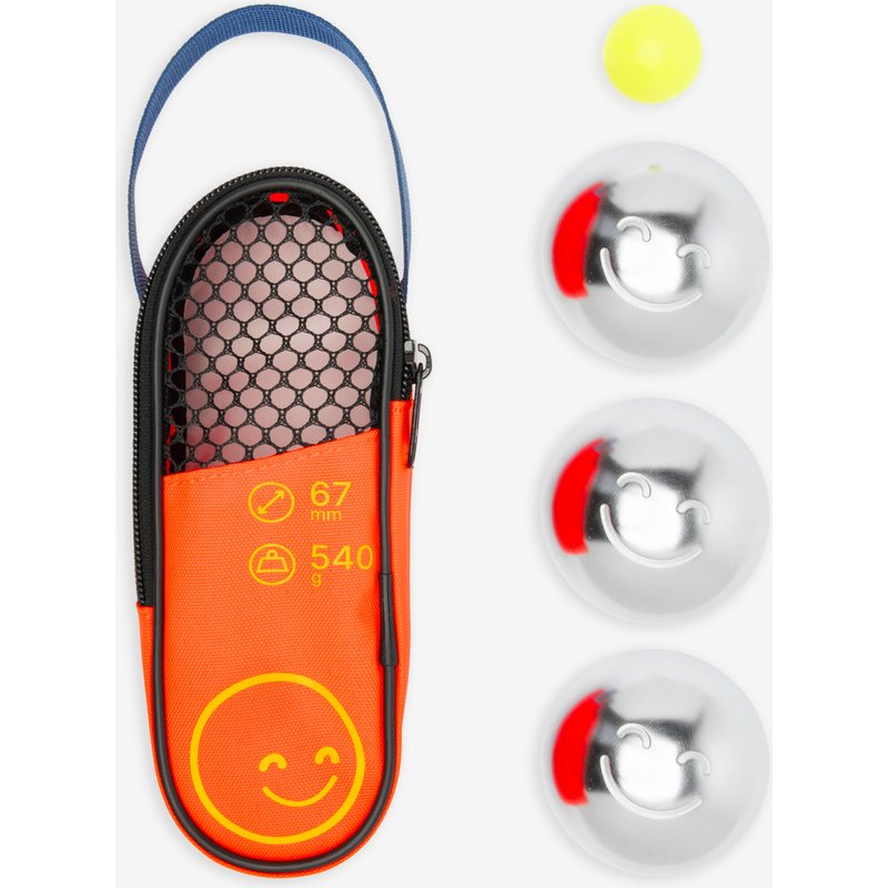Boulekugeln Set Junior 500 Freizeit 3 Kugeln