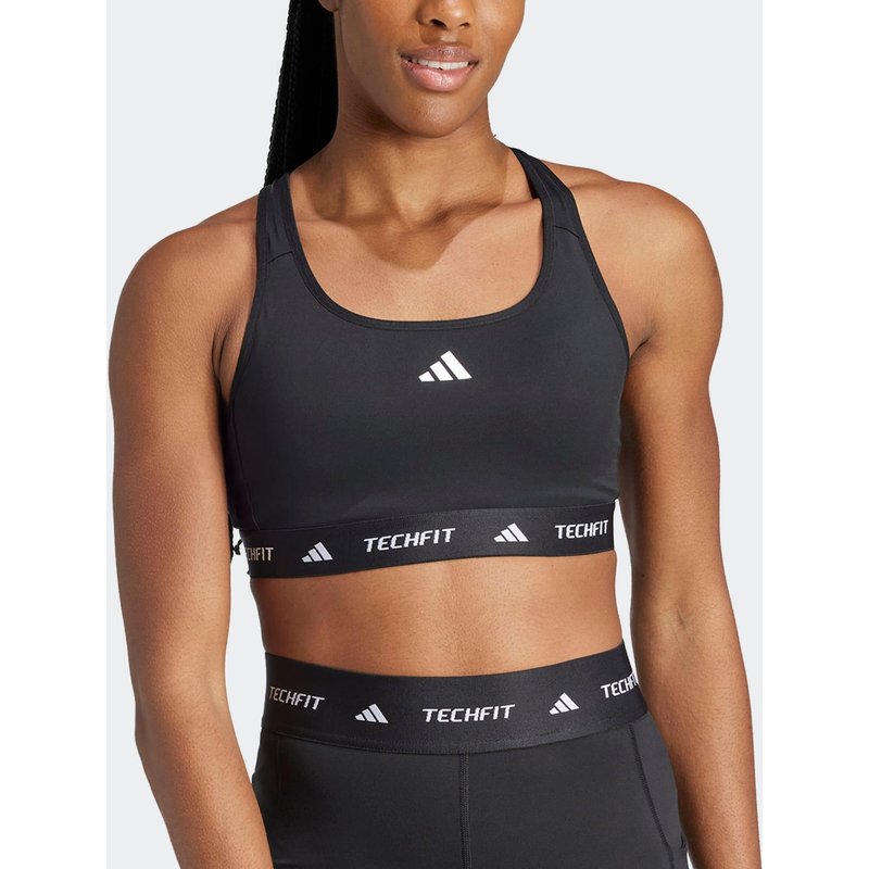 Sport-Bustier Damen - schwarz