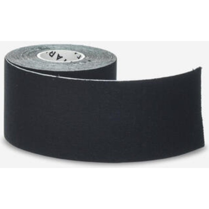 Tape Kinesiologie 5 cm × 5 m schwarz