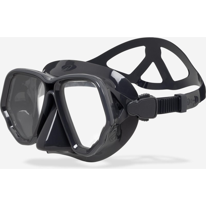 Tauchmaske Anti-Beschlag 500 Dual schwarz/grau