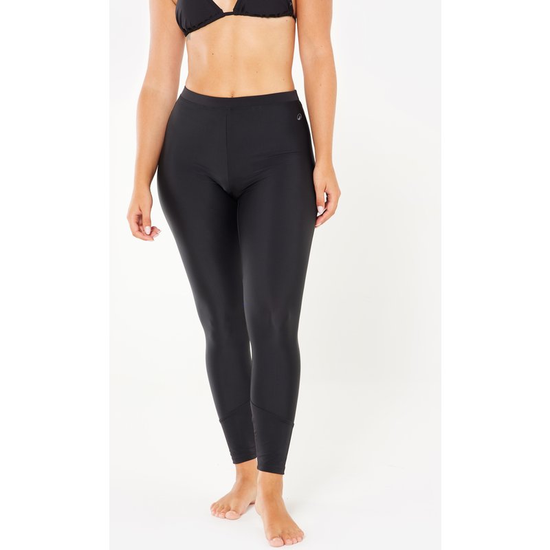Leggings Surfen Damen UV-Schutz Size + schwarz