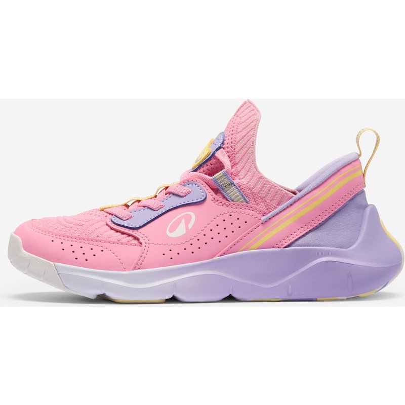 Fitnessschuhe Sneaker Kinder einfach_anzuziehen leicht - Playful Easy rosa