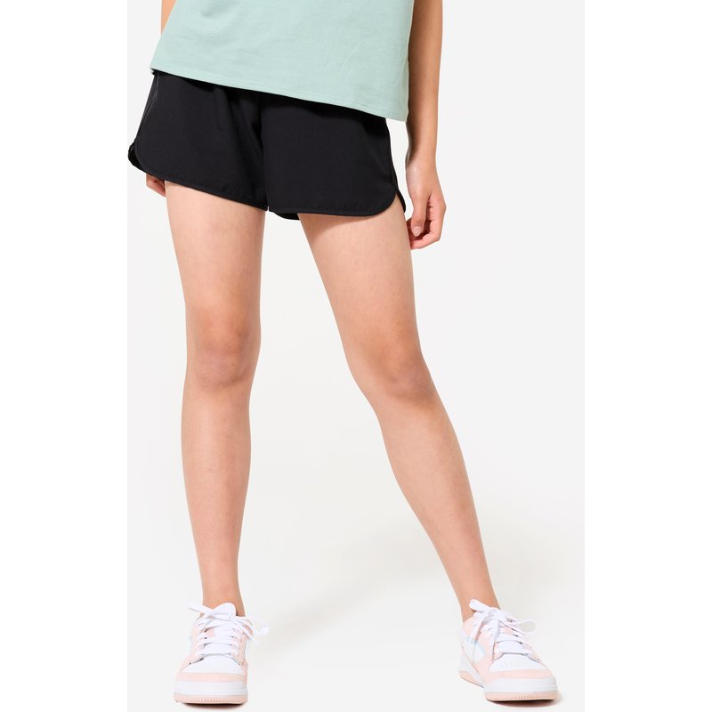 Shorts Kinder atmungsaktiv - schwarz