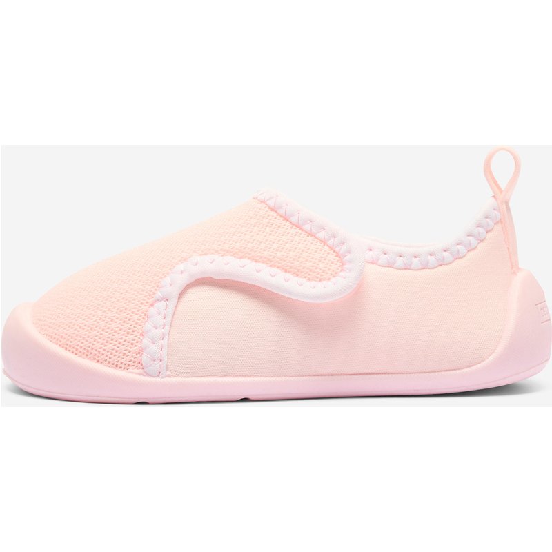 Turnschuhe Babys/Kleinkinder Klettverschluss atmungsaktiv - rosa/weiß