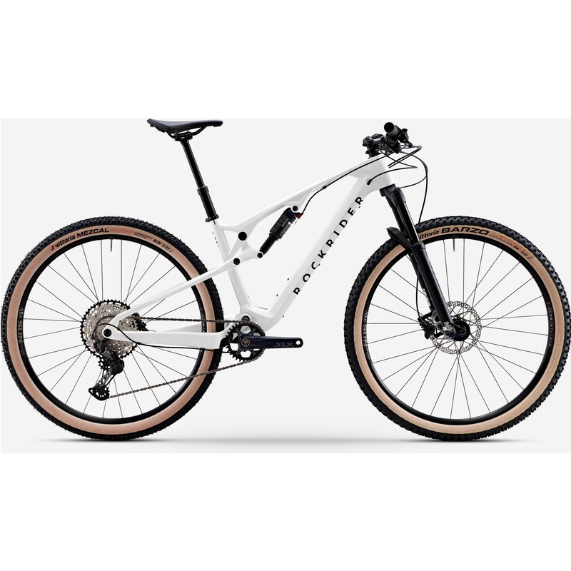Mountainbike XC vollgefedert Carbonrahmen Race 900S weiss