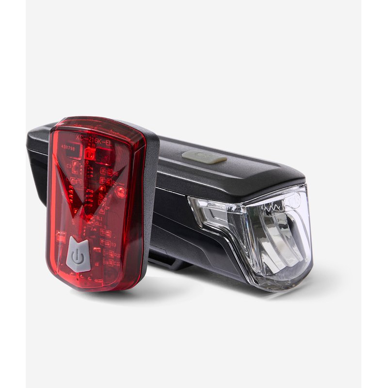 Fahrrad-Beleuchtung Set vorne/hinten ST510 25 LUX USB