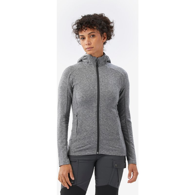 Kapuzenjacke Damen Merino Lyocell - Merino Fresh